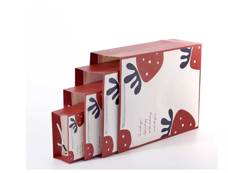 Portable Recycled Toothpaste Packaging Box Children'S Day Birthday Gift Paper Bag