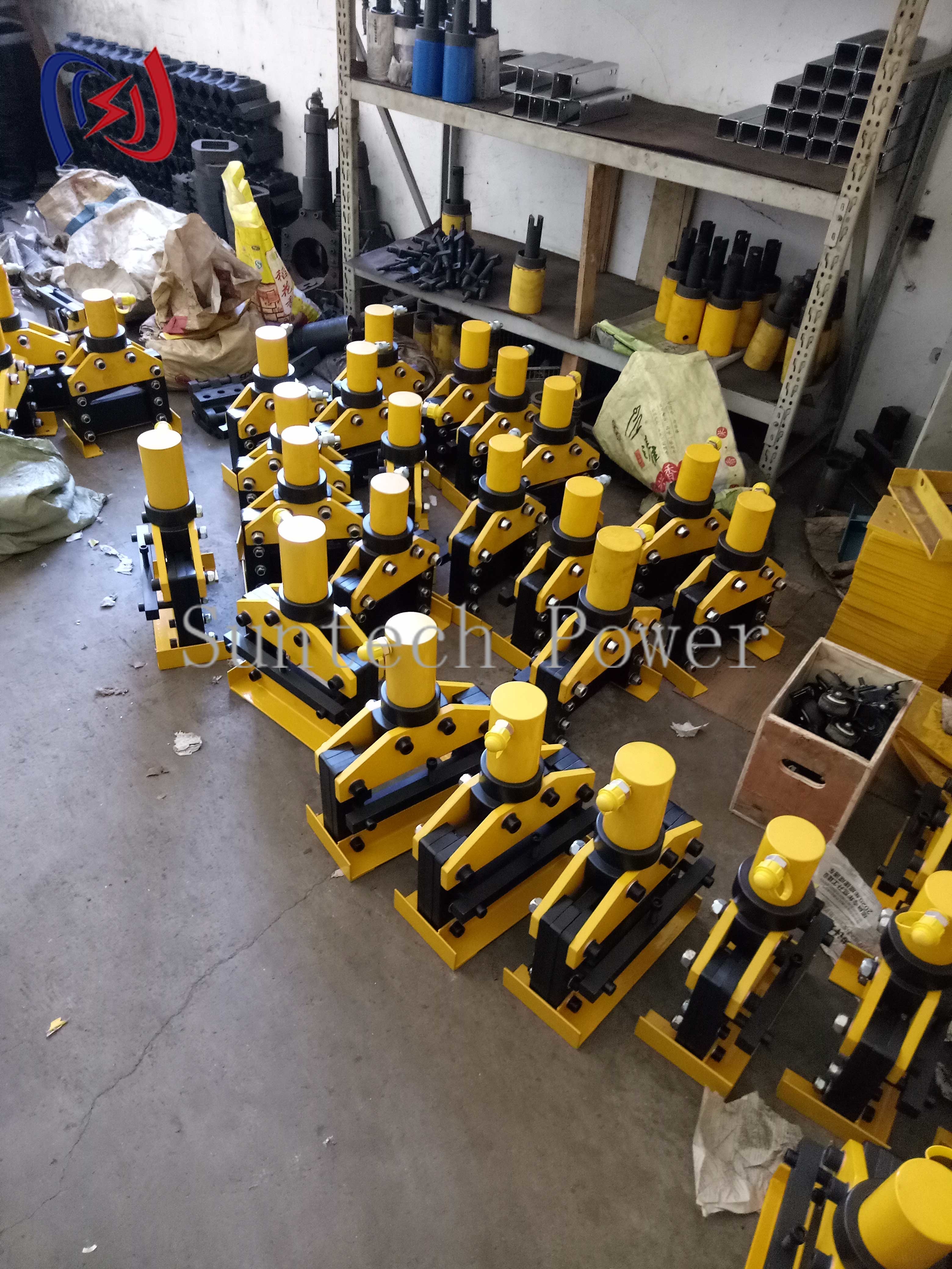 Copper Aluminum Hydraulic Busbar Cutter Hydraulic Crimping Tools 40KG