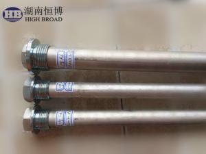China Mg Anodes Water Heater Anode Replacement With Diameters Ranging From 0.500&quot; To 2.562&quot; With Stainless Steel Caps wholesale