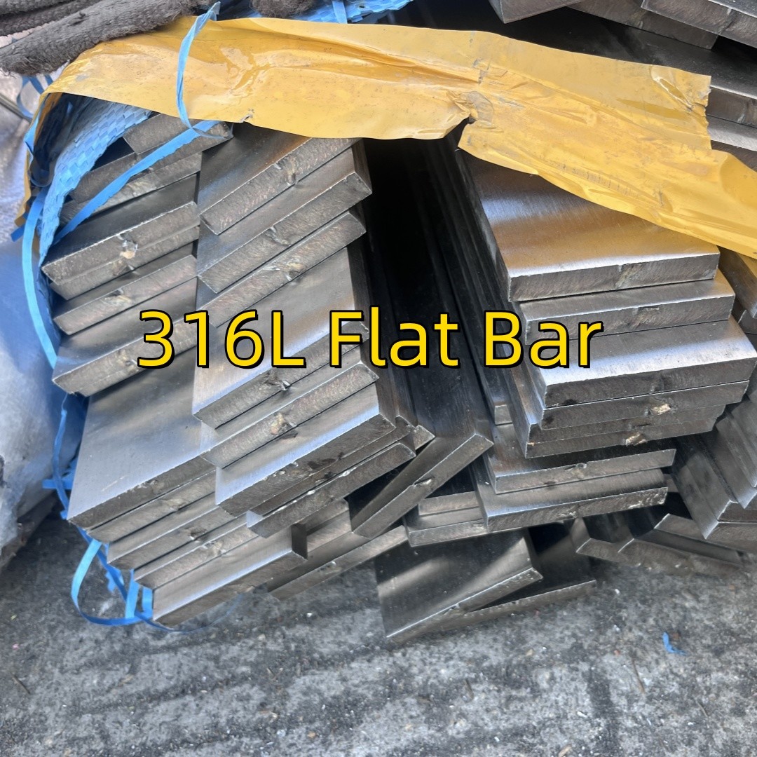 TP316L 1.4404 Hairline Brushed Stainless Steel Flat Bar For Stair Handrail AISI 316L Flat Bar