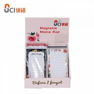 China Reusable Fridge Magnetic Memo Pad With Pen Custom Design ISO wholesale