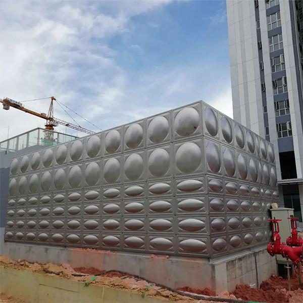 Quality 800 M3 Cubic Meter SUS304 Stainless Steel Water Storage Tank for sale
