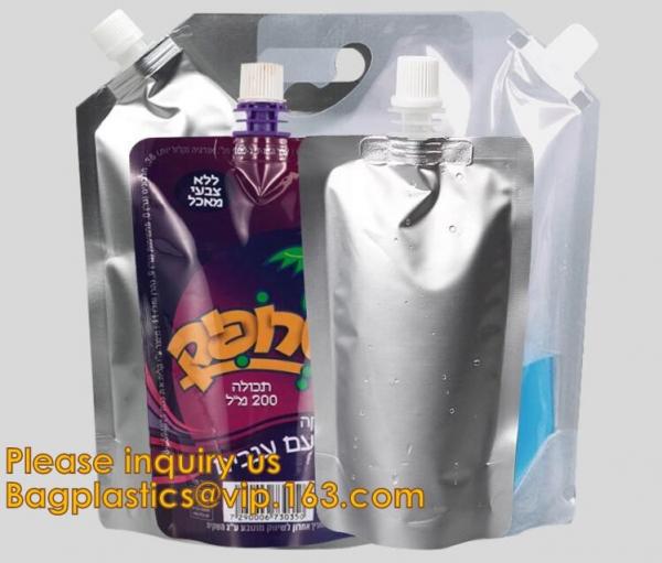 Customized 1.5L 3L 5L/Liter Reusable Refillable Empty Aluminum Foil Wine Bag In Box Dispenser With Spout Tap bagease pac