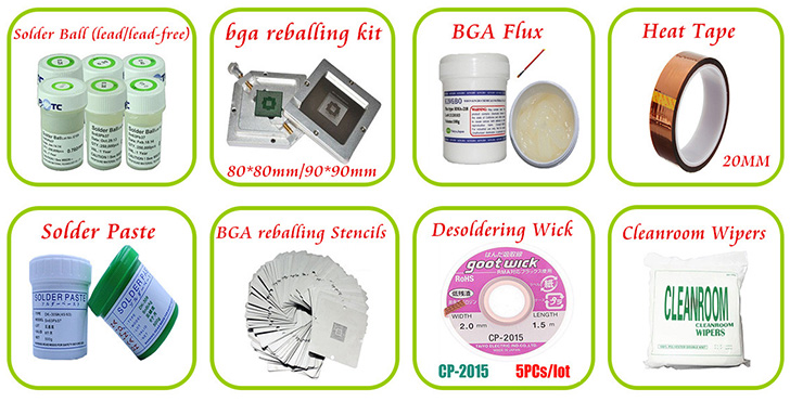 SMD SMT BGA Reballing Machine CE ISO Mobile Phone Soldering