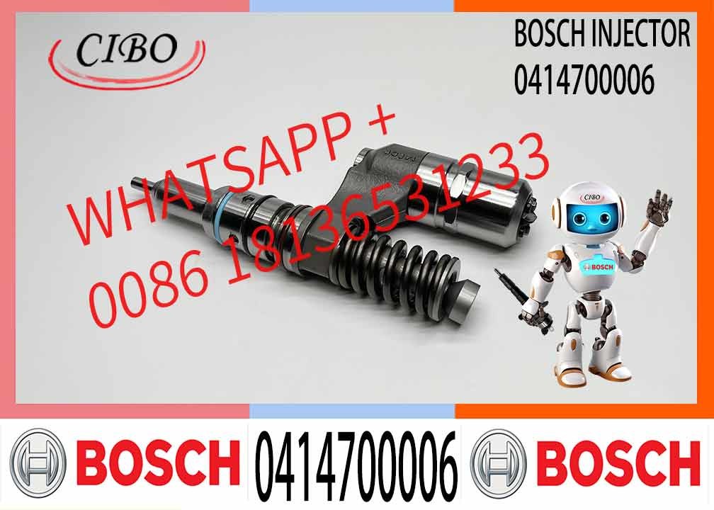Excavator Injector 0414700006 504100287 0414700010 0986441020 for Diesel Engine Parts Nozzle Assembly