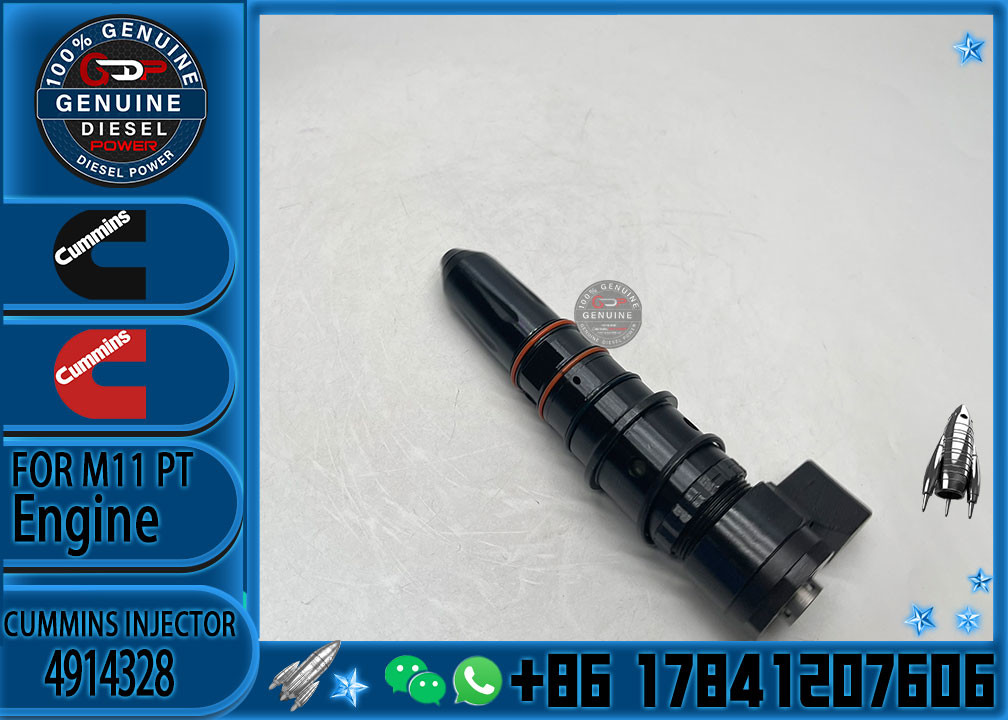 Construction Machinery PartsFuel Injector ForM11 PTDiesel13071497 4914328 3079946PXFor CUMMINS Diesel Engine