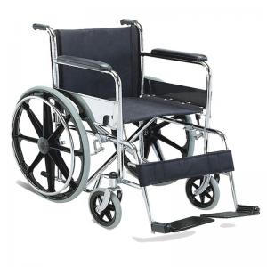 China Factory hot selling high quality manual wheelchair lightweight wheelchairs 20kg 455mm on sale