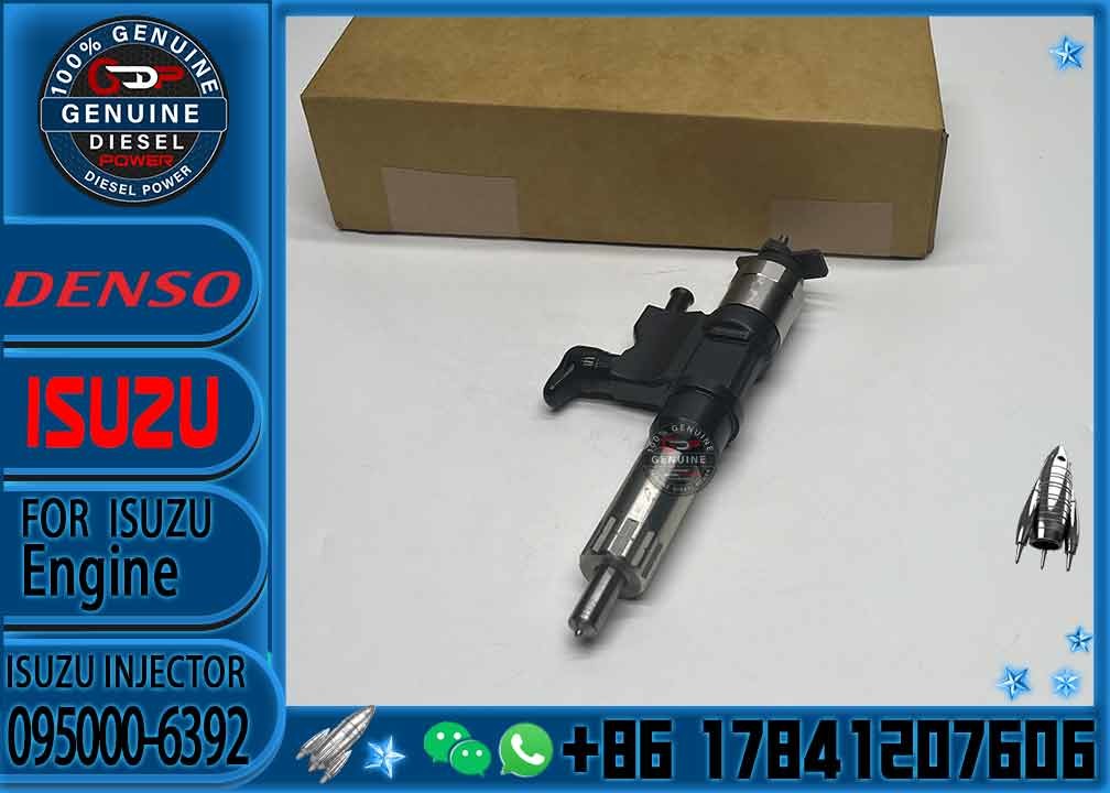 Diesel Fuel Common Rail Injector 095000-6392 095000-6390 095000-6395 095000-6393 8-97609791-2 8-97609791-0 8-97609791-5