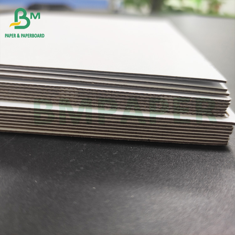 Double Side White Cardboard 1mm 750gsm Sheet size Packaging Paperboard