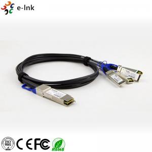 China 100G QSFP28 To 4x25G SFP28 DAC Sfp Direct Attach Cable Passive Copper Data Center Network wholesale