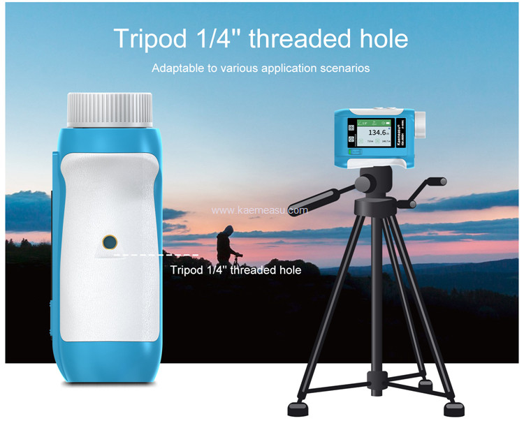 kaemeasu Multifunctional Laser Rangefinder Data Broadcast Golf Range Finder Telescope J800