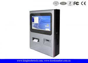 China Stylish Wall Mount Kiosk With Barcode Scanner And Thermal Printer wholesale