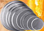 Round Type Aluminum Expanded Mesh Pizza Pan 6"7"8"9"10"11"12"13"14"15"16"