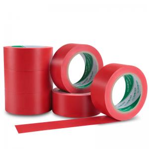 China Abrasive Warehouse PVC Marking Tape 25mm Caution Ground Hazard Signage wholesale