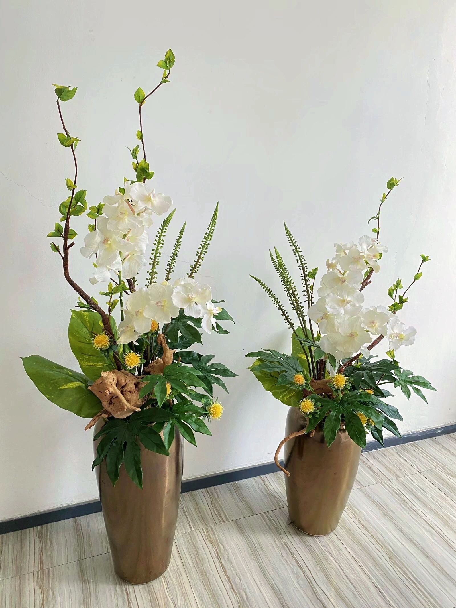 Ground Vase Standing Floor Planter Creates Hotel Commercial Area Standard