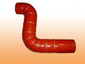 China 6 Inch Samco Silicone Hose / High Temp Silicone Tubing For Racing Car , Red wholesale