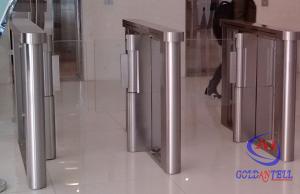 China Card / Wrist Bands Reader Electronic Turnstile Door 304 Stainless Steel Custom on sale