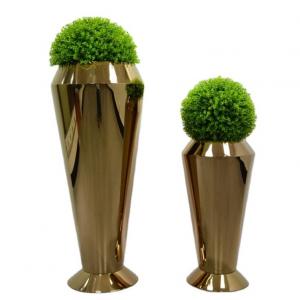 China Wholesale copper large planter pots indoor luxury wholesale