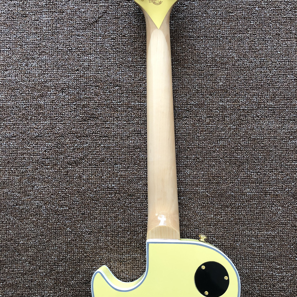 Custom Grand LP Style Electric Guitar with Golden Hardware EMG Pickups Zakk Type Mahogany Body