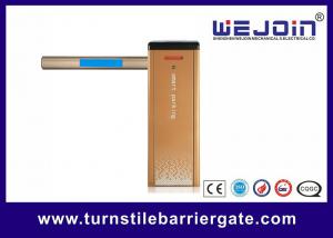 China AC220V Gold Drop Arm Barrier Boom Barrier Gate For Automatic Control System on sale