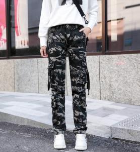 China                  Wholesale Fashion Ripped Jeans Womens Denim Pants Side Pocket New Trouser Pant for Woman Cargo Pant Jeans              wholesale