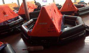 China Emergency Inflatable Life Rafts 12 Persons For Sale wholesale