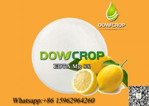 China DOWCROP HIGH EFFICIENCY AGRICULTURAL 100% WATER SOLUBLE MICRO NUTRIENT EDTA CHELATED MAGNESIUM 6% WHITE POWDER on sale