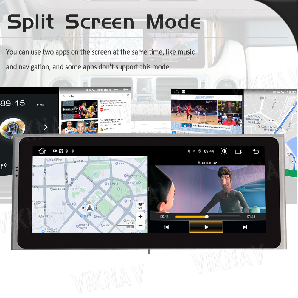 Viknav Video Player For Range Rover Vogue V8 L322 (2002-2012) 10.25 inch Car Radio Multimedia Touch Screen Stereo