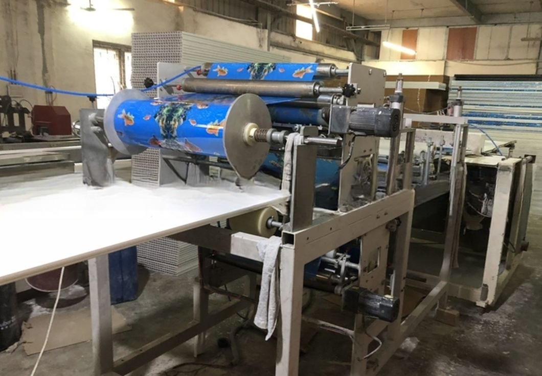 Good Quality UPVC Hollow Door Panel Extrusion Machine / Production Line / Plastic Extruder