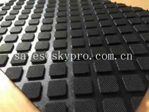China Heavy duty rubber car mats , Custom size Anti-slip rubber mats for garage floors on sale