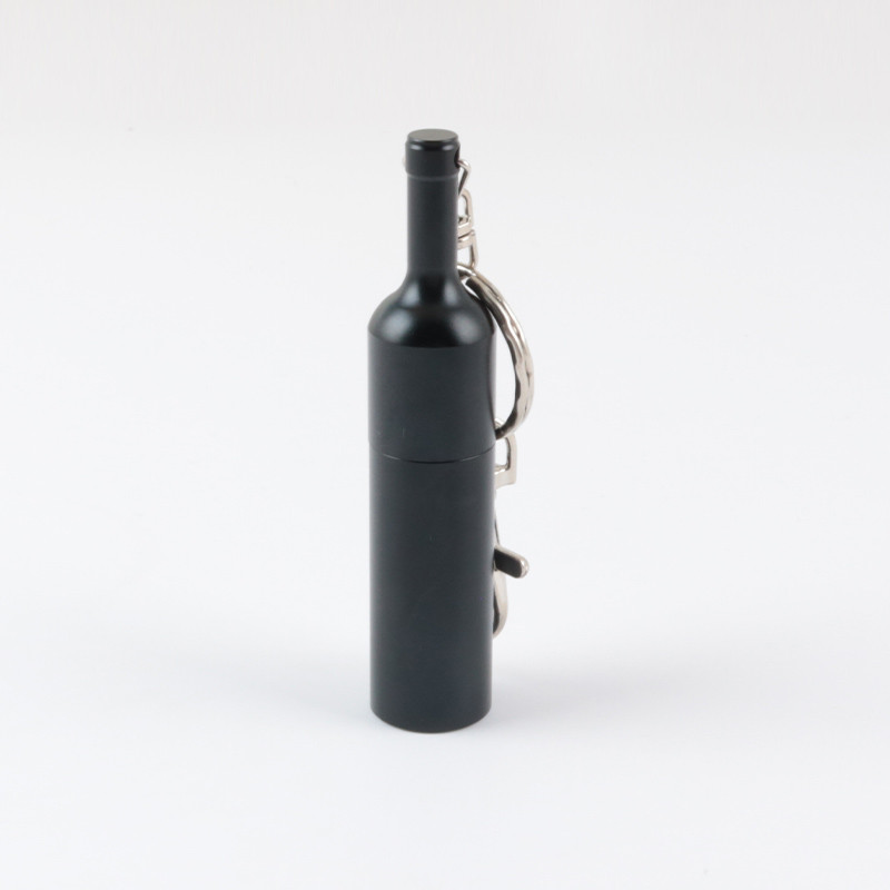 Wine Bottle Shaped 3.0 USB Flash Drive With Metal Ring And OEM Logo