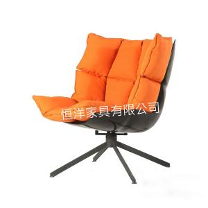 China Husk outdoor chair Husk chair in swiveling legs Fabric husk chair wholesale