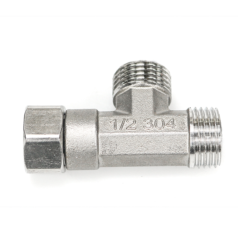 SS304 Multi Type Pipe Line Accessories Male Female Reducing Tee Pipe Fitting