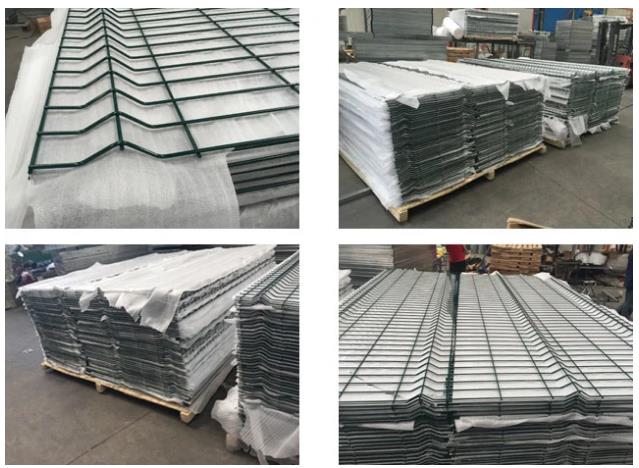 curved mesh fence panels