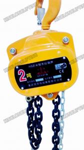 China Ultra Strong Hand Chain Hoist Load Chain Guide Forged Mechanism 1T 3M wholesale