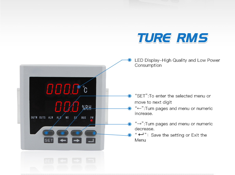 WSK302 Temperature and Humidity Controller for green house