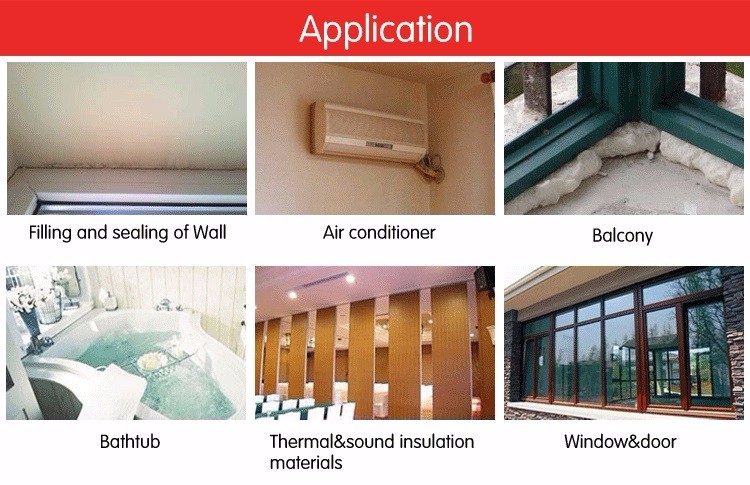 Large Expansion Pu Foam Sealant Landscaping Foam Sealant