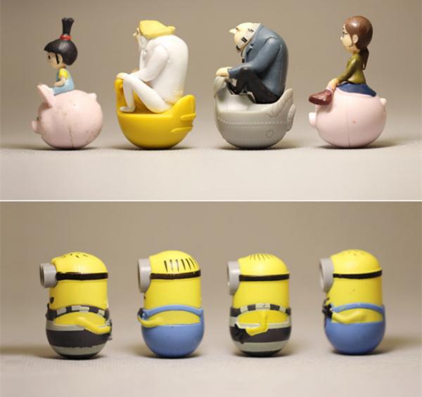 Minions Plastic Toy Figures