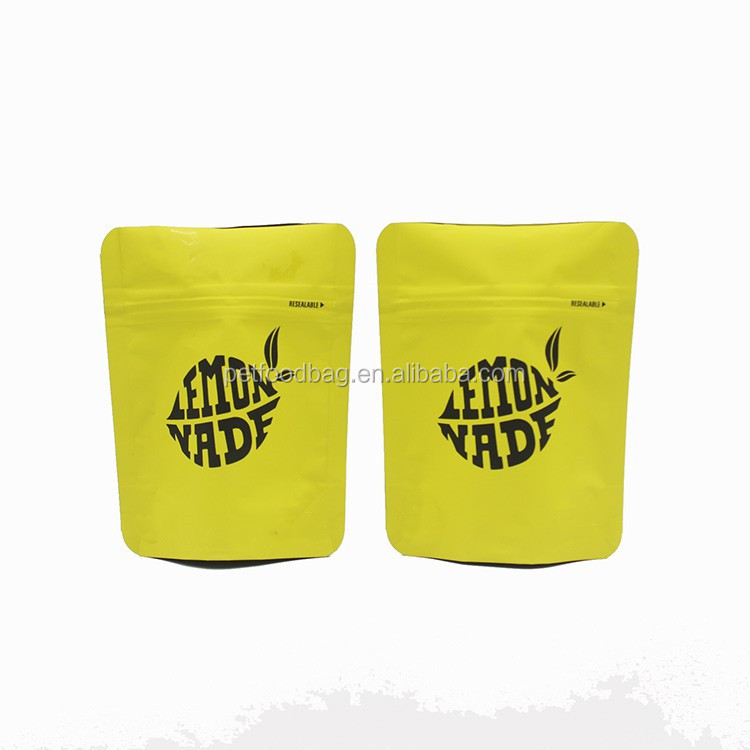 Custom COOKIES California Soft Touch Mylar Bag 3.5g Biodegradable 8 Side Seal Bags