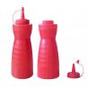 Environmental Red Pear Shaped cooking oil Bottle Pastic squeeze Container for sale