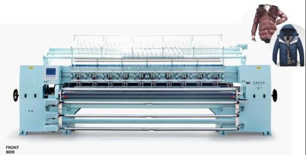 Duvet Automatic Quilting Machine , 5.2kw Computerized Sewing And Quilting