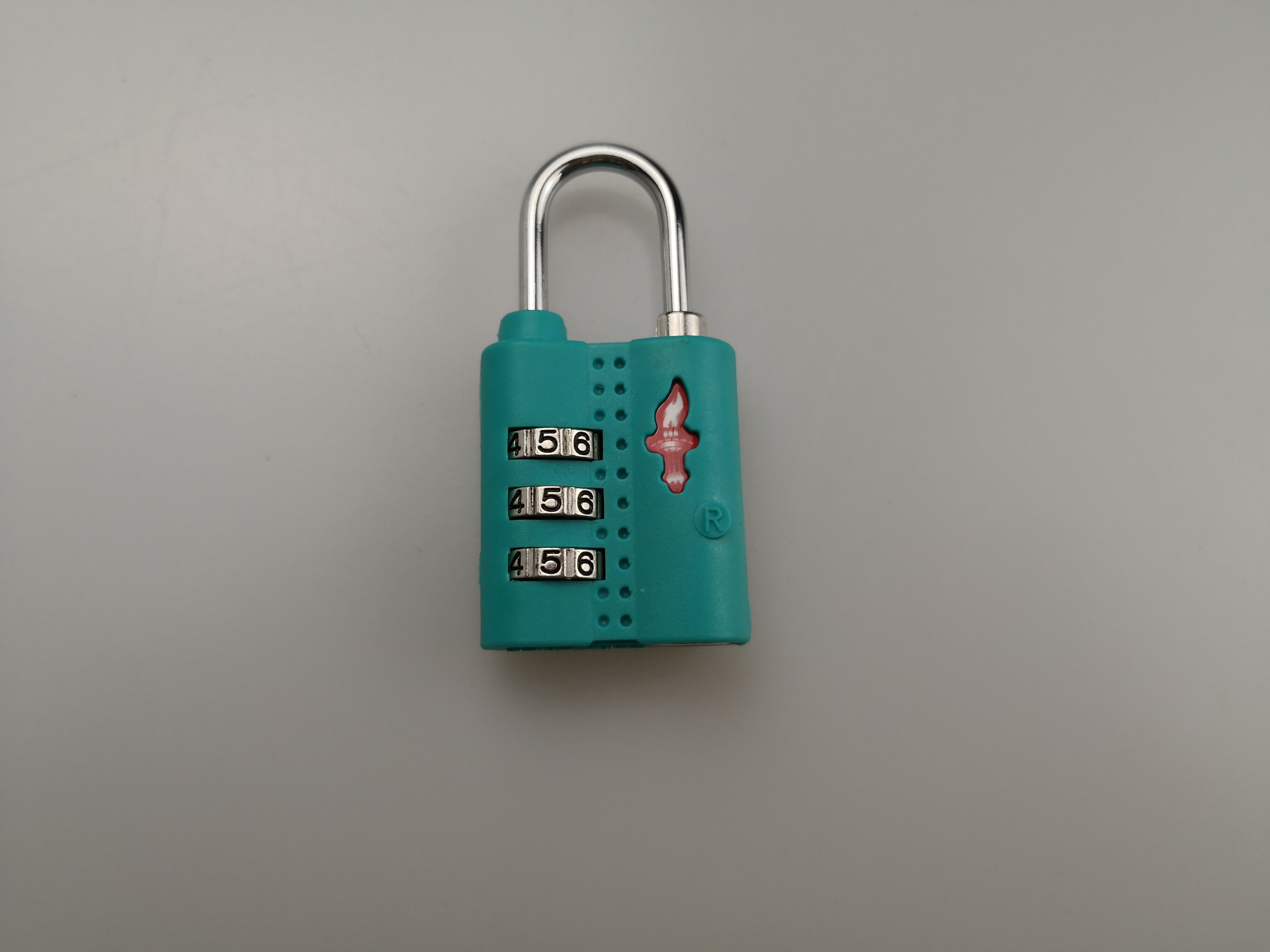 Popular TSA Travel Locks Colorful Three Digit Combination Lock 28.1g Weight