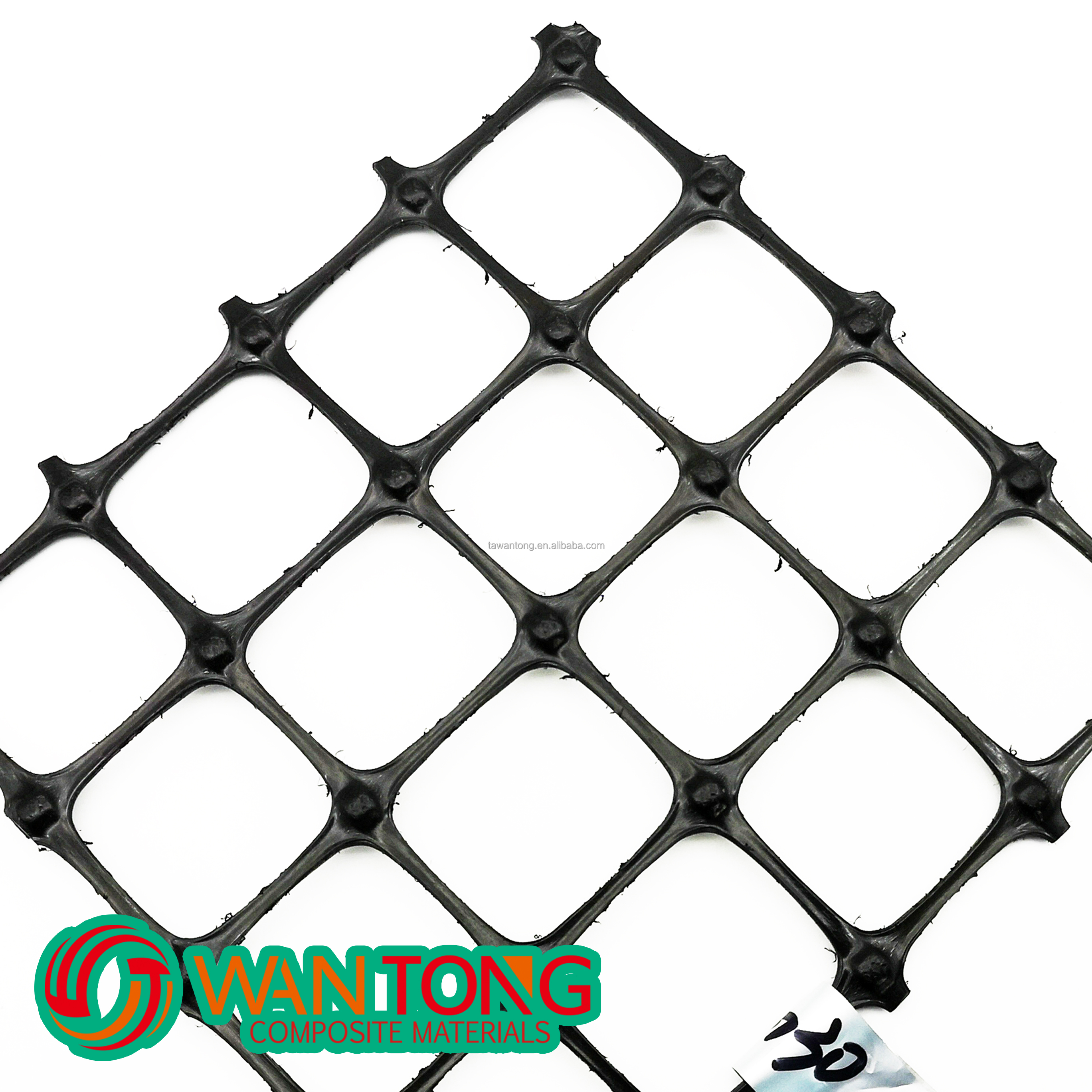 High Tensile Strength 50-50kn PP Biaxial Geogrid for Chinese Road Reinforcement Design