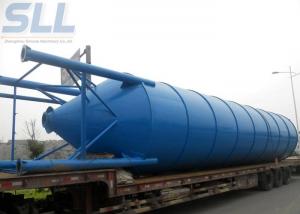 China 100 Ton Cement Storage Silo / Bulk Cement Storage System Easy Transport Assemble wholesale
