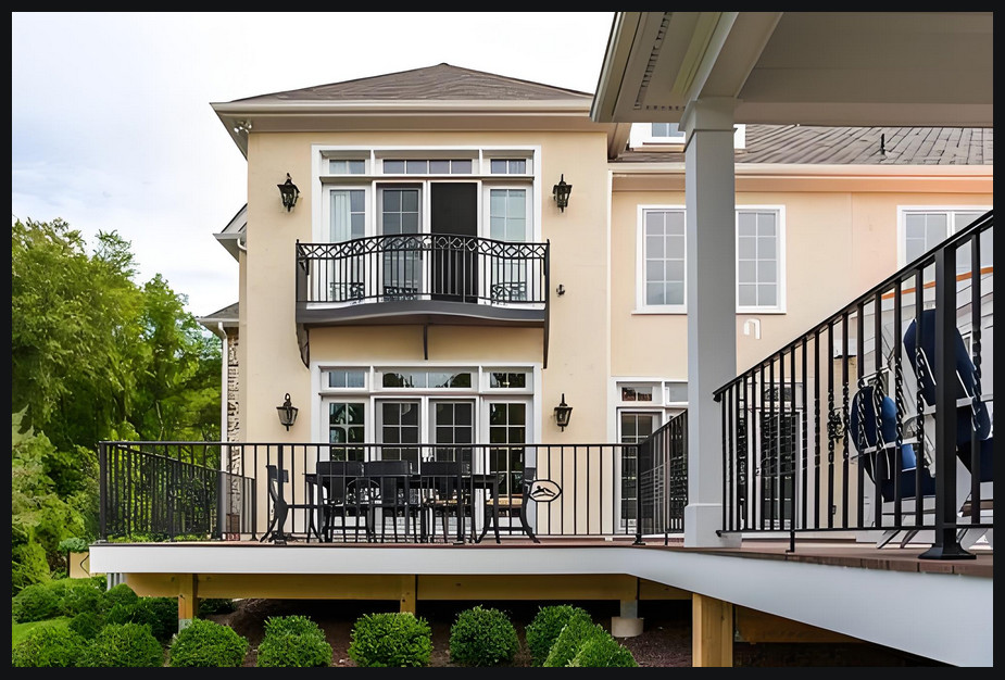 Customizable Color Zinc Steel Fence Low Maintenance Security Railing for Homes
