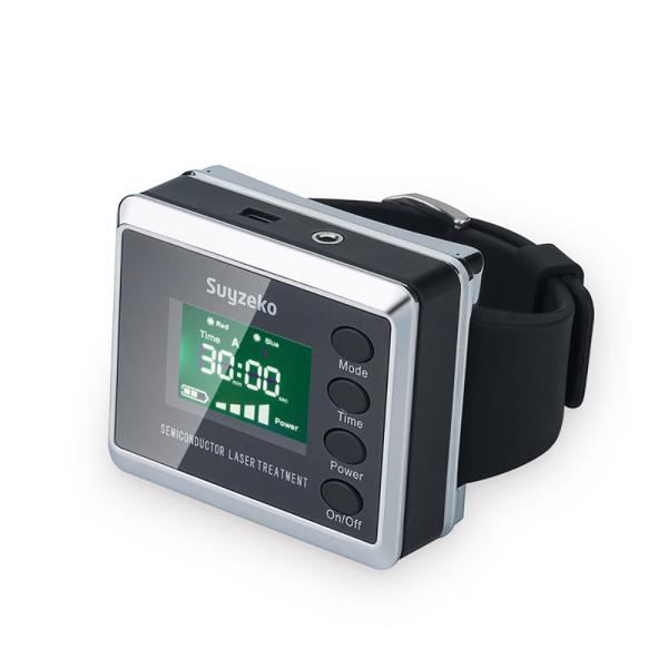 Diabetes Laser Healing Device Laser Therapy Wrist Watch Device For High Blood