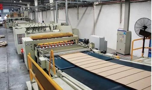 Flute Corrugated Cardboard Machine 3 5 7 Ply Automatic Single Facer Production Line