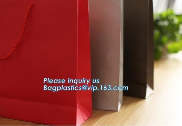 Custom paper bag with handle coated white paper bag printing pattern flower carrier bag,Flower carrier paper bags with d
