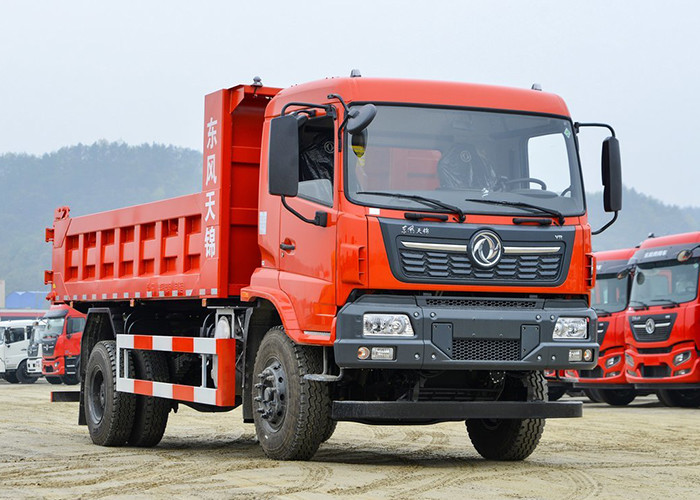 300-400L Fuel Tank Capacity Dongfeng 8x4 12 Wheels Dump Truck for Mining and Engineering