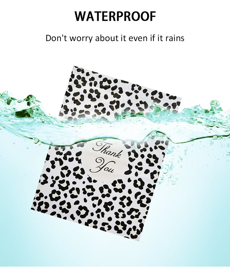Customizable Gift Poly Mailer Bags With Color Pattern Waterproof Post Bags